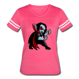 Character #49 Women’s Vintage Sport T-Shirt - vintage pink/white