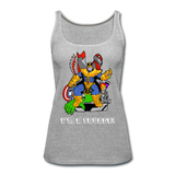 Character #50 Women’s Premium Tank Top - heather gray