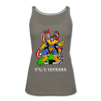 Character #50 Women’s Premium Tank Top - asphalt gray