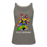 Character #50 Women’s Premium Tank Top - asphalt gray