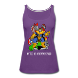 Character #50 Women’s Premium Tank Top - purple