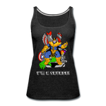 Character #50 Women’s Premium Tank Top - charcoal gray