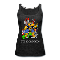 Character #50 Women’s Premium Tank Top - charcoal gray