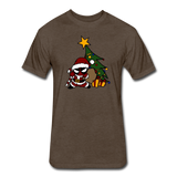 Character #52 Fitted Cotton/Poly T-Shirt by Next Level - heather espresso