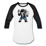 Character #51 Baseball T-Shirt - white/black