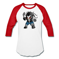 Character #51 Baseball T-Shirt - white/red