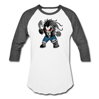 Character #51 Baseball T-Shirt - white/charcoal