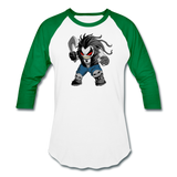 Character #51 Baseball T-Shirt - white/kelly green