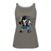 Character #51 Women’s Premium Tank Top - asphalt gray