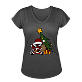 Character #52 Women's Tri-Blend V-Neck T-Shirt - deep heather