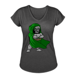 Character #53 Women's Tri-Blend V-Neck T-Shirt - deep heather