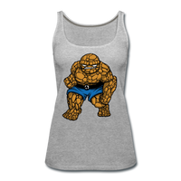 Character #54 Women’s Premium Tank Top - heather gray