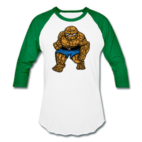 Character #54 Baseball T-Shirt - white/kelly green