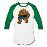 Character #54 Baseball T-Shirt - white/kelly green