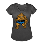 Character #54 Women's Tri-Blend V-Neck T-Shirt - deep heather