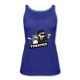 Triggered Diamond Hands Women’s Premium Tank Top - royal blue