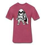 Character #56 Fitted Cotton/Poly T-Shirt by Next Level - heather burgundy