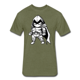 Character #56 Fitted Cotton/Poly T-Shirt by Next Level - heather military green