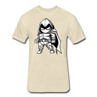 Character #56 Fitted Cotton/Poly T-Shirt by Next Level - heather cream