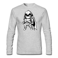 Character #56 Men's Long Sleeve T-Shirt by Next Level - heather gray