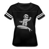 Character #57 Women’s Vintage Sport T-Shirt - black/white