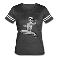 Character #57 Women’s Vintage Sport T-Shirt - vintage smoke/white