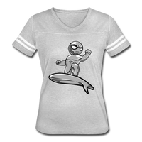 Character #57 Women’s Vintage Sport T-Shirt - heather gray/white