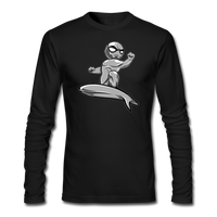 Character #57 Men's Long Sleeve T-Shirt by Next Level - black