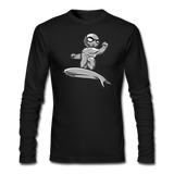 Character #57 Men's Long Sleeve T-Shirt by Next Level - black