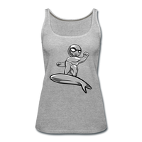 Character #57 Women’s Premium Tank Top - heather gray