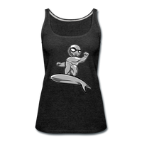 Character #57 Women’s Premium Tank Top - charcoal gray