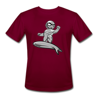 Character #57 Men’s Moisture Wicking Performance T-Shirt - burgundy