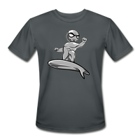 Character #57 Men’s Moisture Wicking Performance T-Shirt - charcoal