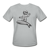 Character #57 Men’s Moisture Wicking Performance T-Shirt - silver