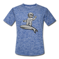 Character #57 Men’s Moisture Wicking Performance T-Shirt - heather blue