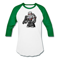 Character #58 Baseball T-Shirt - white/kelly green