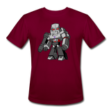 Character #58 Men’s Moisture Wicking Performance T-Shirt - burgundy