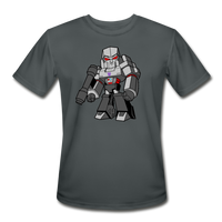 Character #58 Men’s Moisture Wicking Performance T-Shirt - charcoal