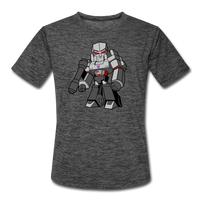 Character #58 Men’s Moisture Wicking Performance T-Shirt - dark heather gray