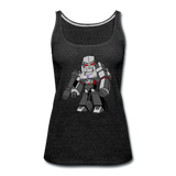 Character #58 Women’s Premium Tank Top - charcoal gray