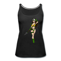 Character #59 Women’s Premium Tank Top - black