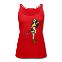 Character #59 Women’s Premium Tank Top - red