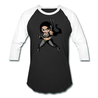 Character #60 Baseball T-Shirt - black/white