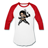 Character #60 Baseball T-Shirt - white/red