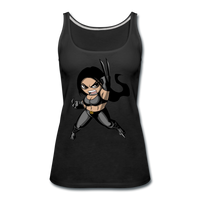 Character #60 Women’s Premium Tank Top - black