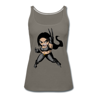 Character #60 Women’s Premium Tank Top - asphalt gray