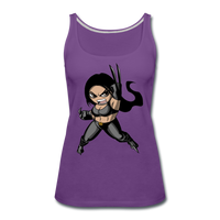 Character #60 Women’s Premium Tank Top - purple