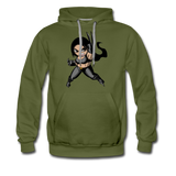 Character #60 Men’s Premium Hoodie - olive green