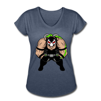 Character #61 Women's Tri-Blend V-Neck T-Shirt - navy heather