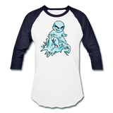 Character #62 Baseball T-Shirt - white/navy